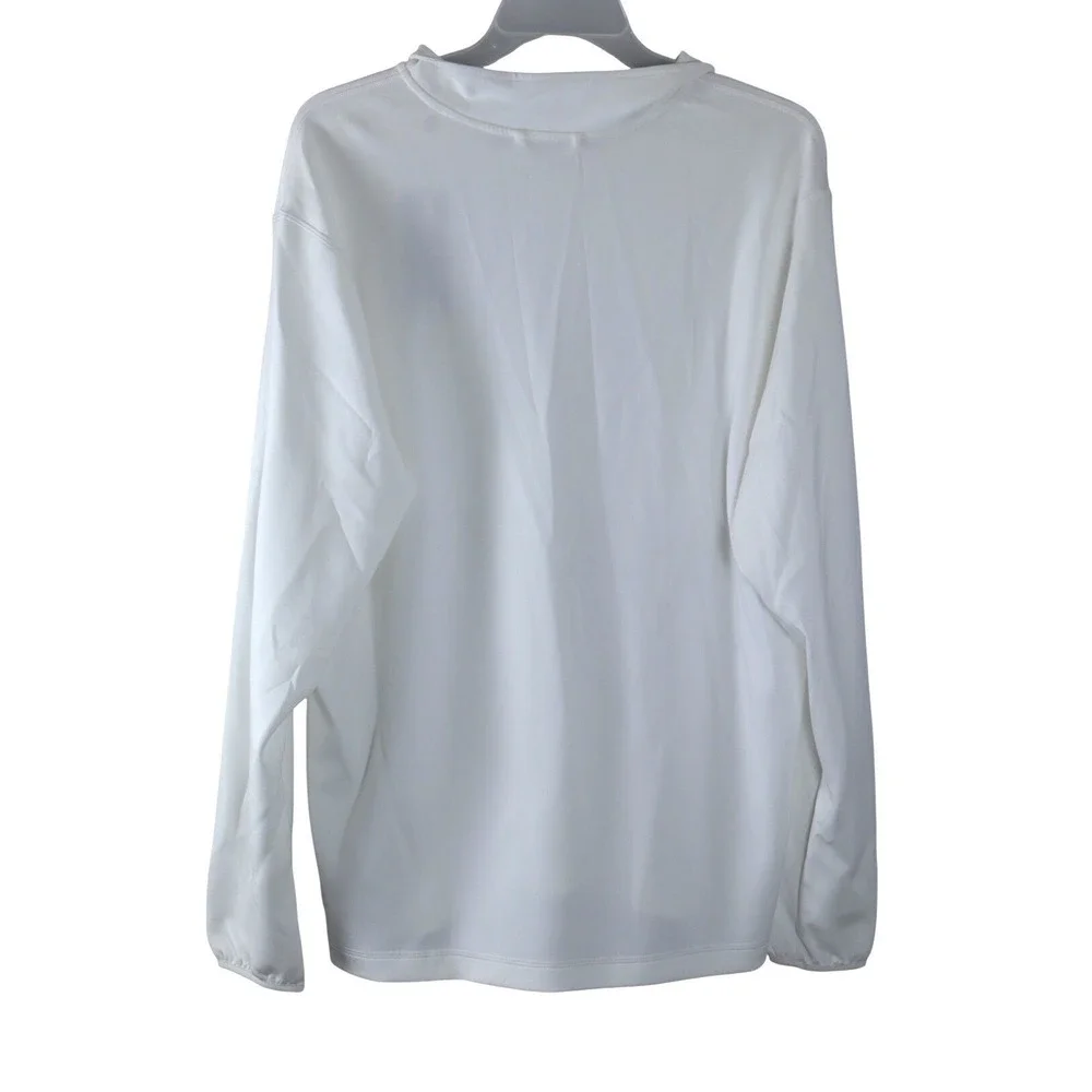 Adidas Arizona State Sun Devils 1/2 Zip Golf Pullover White XL IL2399 ASU‎